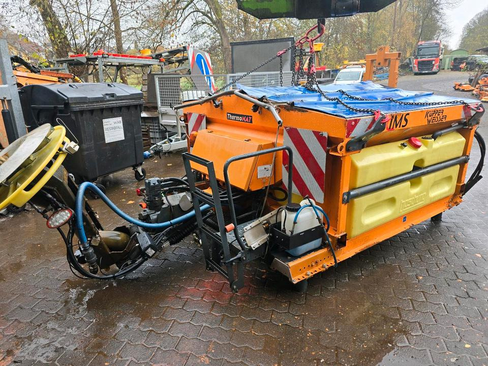 Küpper-Weisser IMSSM F20020HFA Salzstreuer Salzsilo Streuautomat Winterdienst Unimog 405 U300 U 400 500 530 527 423 427 318 218 ThermoMat Schmidt Stratos Mulag Parkrahmen - Разбрасыватель песка/ Соли: фото 1 Küpper-Weisser IMSSM F20020HFA Salzstreuer Salzsilo Streuautomat Winterdienst Unimog 405 U300 U 400 500 530 527 423 427 318 218 ThermoMat Schmidt Stratos Mulag Parkrahmen - Разбрасыватель песка/ Соли: фото 1