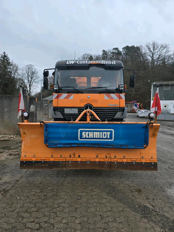 Mercedes-Benz Atego 1828 AK Absetzkipper Meiller Schmidt Schneepflug Küpper-Weisser Salzstreuer Allrad - Снегоуборочная машина: фото 5 Mercedes-Benz Atego 1828 AK Absetzkipper Meiller Schmidt Schneepflug Küpper-Weisser Salzstreuer Allrad - Снегоуборочная машина: фото 5