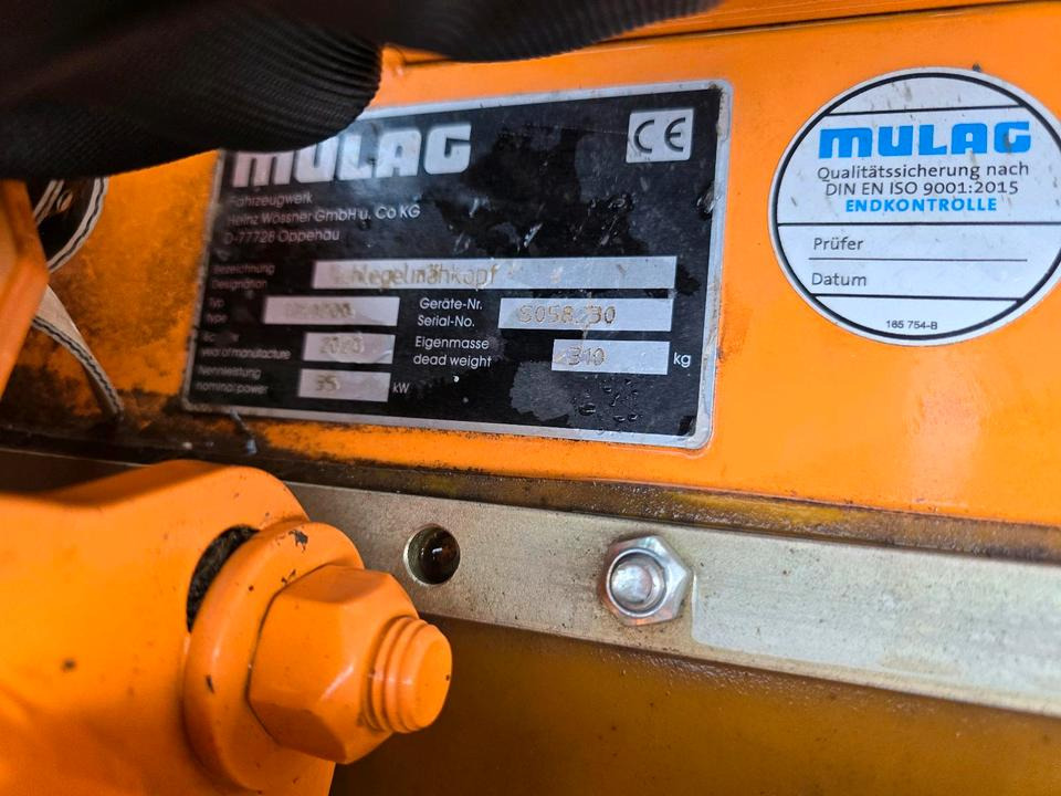 Neuwertiger Mulag GMK 1200 Mähkopf Grasmähkopf Mähkorb Mähausleger Böschungsmäher Böschungsmulcher FME MKM DUA UNA Dücker MHU 800 700 600 FMK - Косилка-измельчитель: фото 5 Neuwertiger Mulag GMK 1200 Mähkopf Grasmähkopf Mähkorb Mähausleger Böschungsmäher Böschungsmulcher FME MKM DUA UNA Dücker MHU 800 700 600 FMK - Косилка-измельчитель: фото 5
