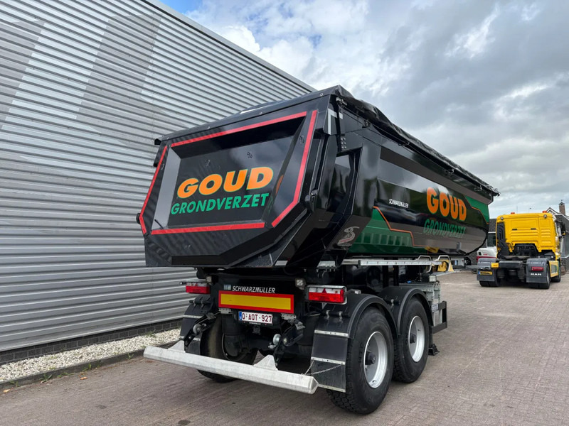 Schwarzmüller 2 assige kipper / SCHUIFZEIL / BPW ASSEN / LIKE NEW / 28 M3 / - Самосвальный полуприцеп: фото 4 Schwarzmüller 2 assige kipper / SCHUIFZEIL / BPW ASSEN / LIKE NEW / 28 M3 / - Самосвальный полуприцеп: фото 4