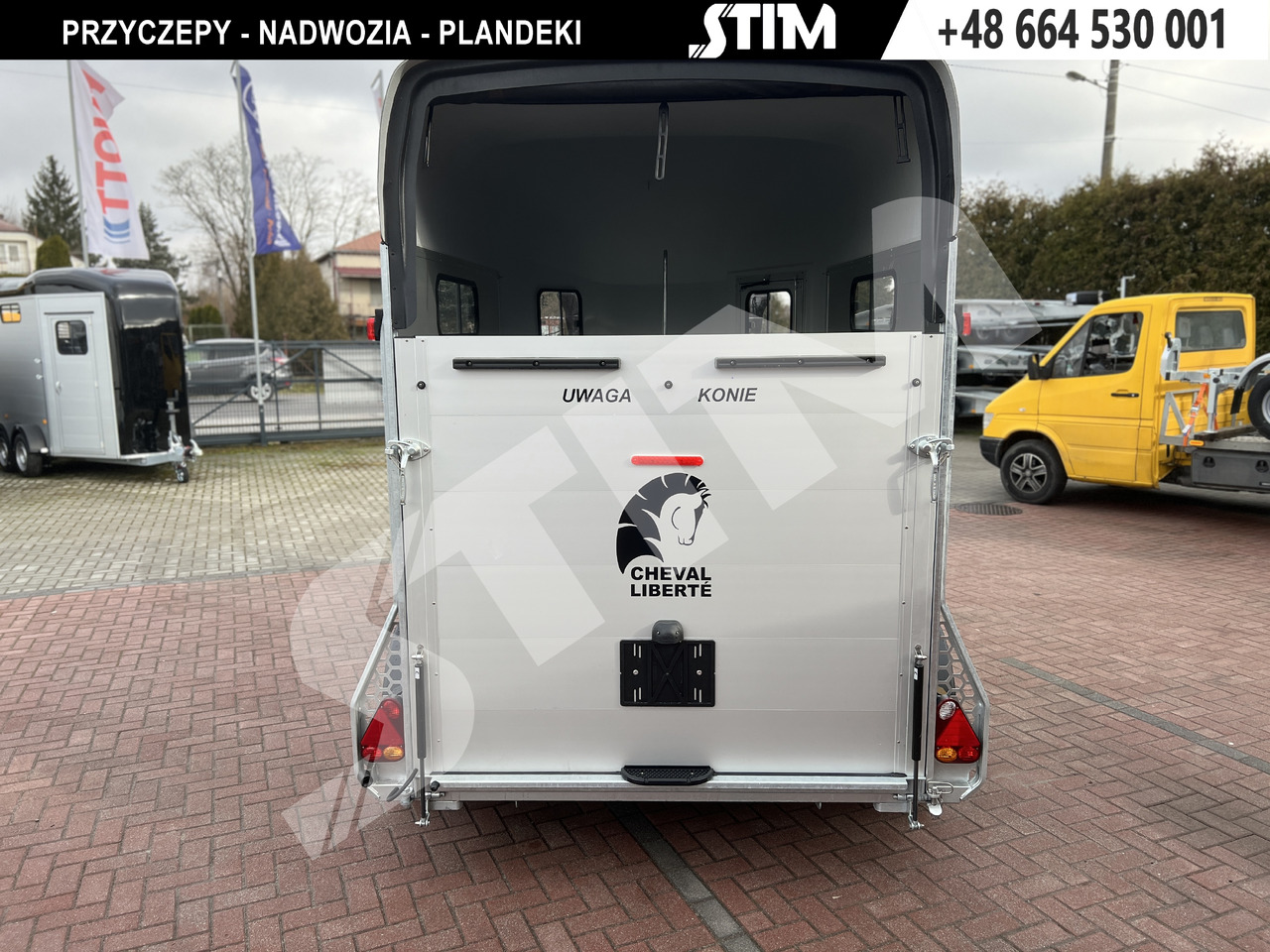 Новый Прицеп-коневоз Cheval Liberté GOLD III + siodlarnia: фото 8
