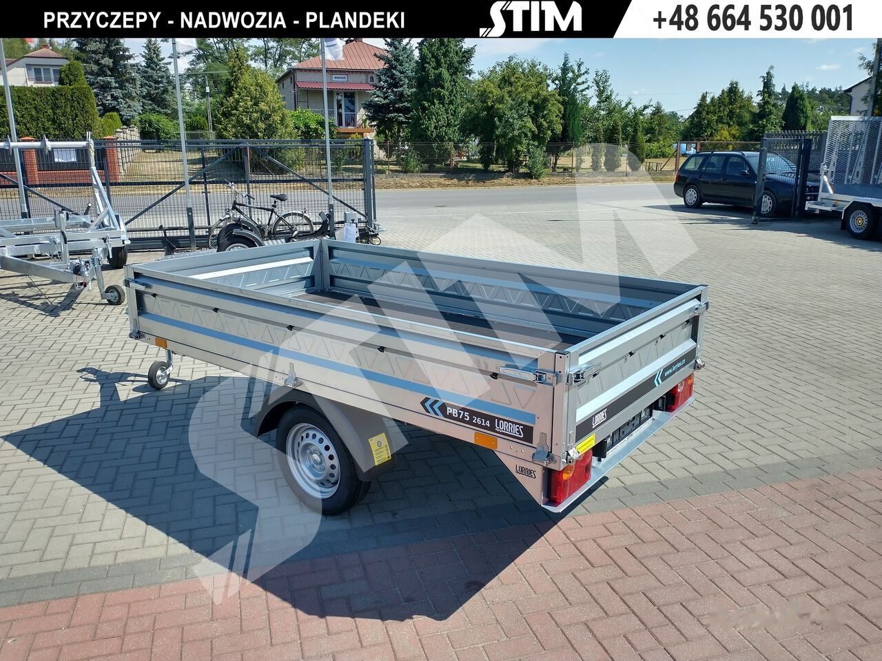 Новый Прицеп для легкового автомобиля Lorries PB75-2614/1: фото 6
