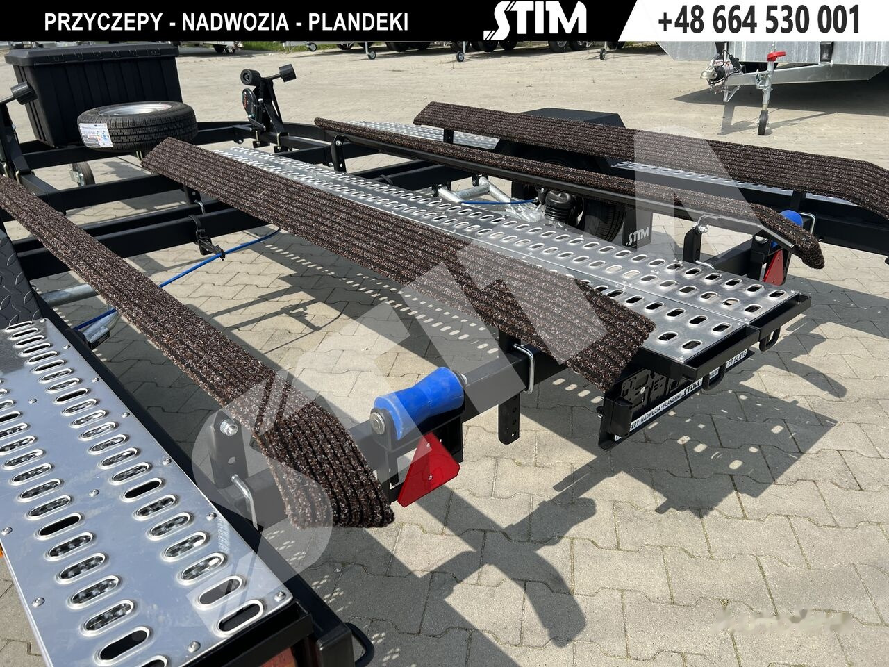 Новый Лодочный прицеп Stim L21-SWQ/1300 vr. B 2x skuter lub 2 x quad lub skuter i quad: фото 14