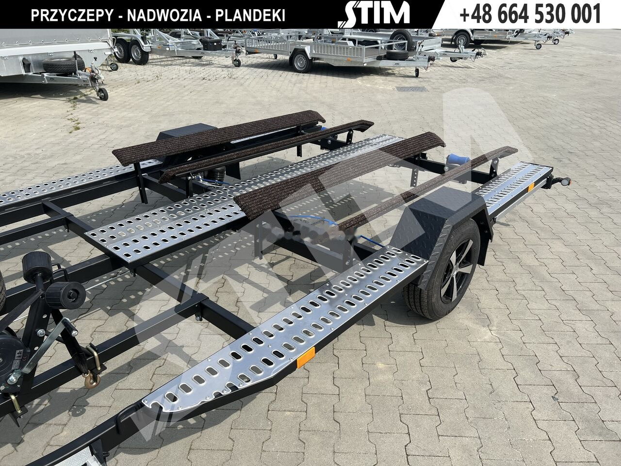 Новый Лодочный прицеп Stim L21-SWQ/1300 vr. B 2x skuter lub 2 x quad lub skuter i quad: фото 12