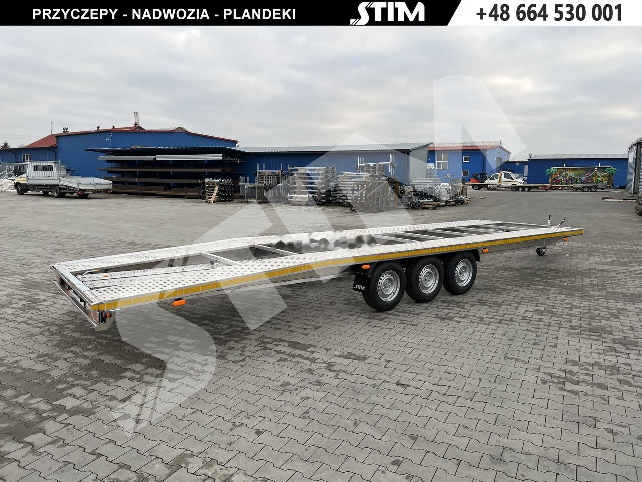 Stim L23/PP-TS/85-35A - Прицеп-автовоз: фото 4 Stim L23/PP-TS/85-35A - Прицеп-автовоз: фото 4