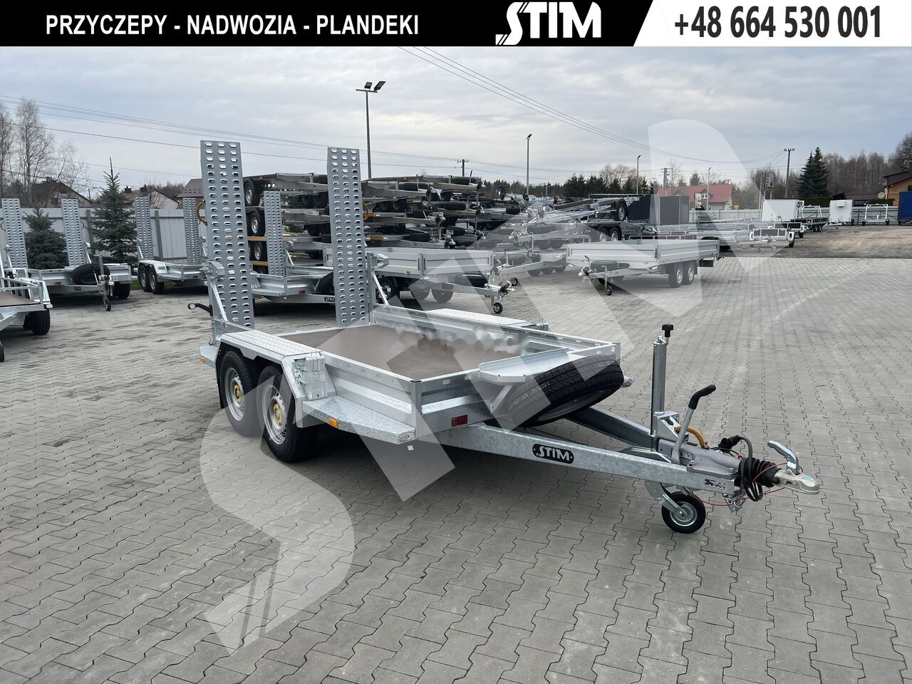 Stim S22/KP-KN/32-30 - Прицеп для спецтехники: фото 1 Stim S22/KP-KN/32-30 - Прицеп для спецтехники: фото 1