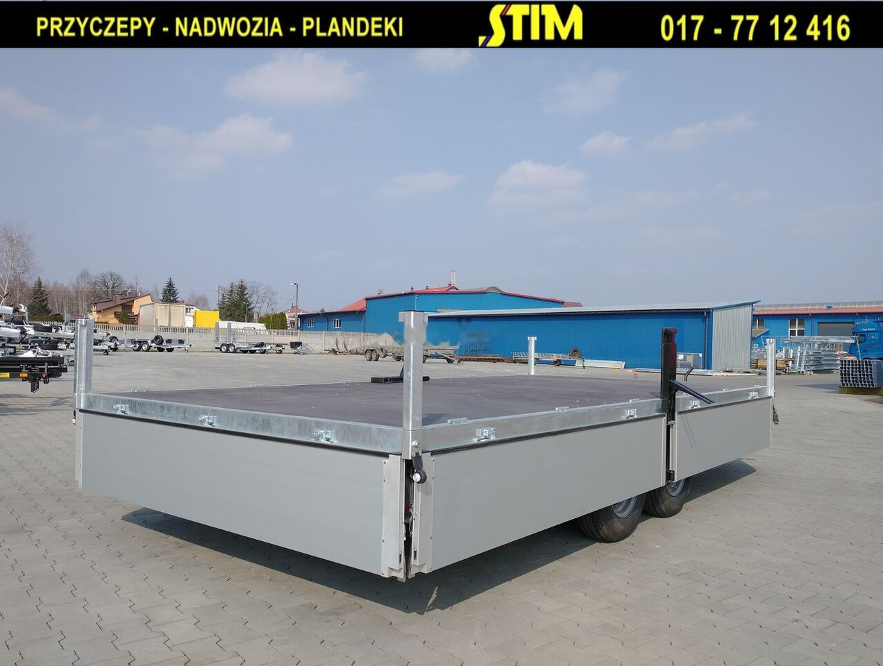 Новый Прицеп бортовой/ Платформа Stim S22: фото 9 Новый Прицеп бортовой/ Платформа Stim S22: фото 9