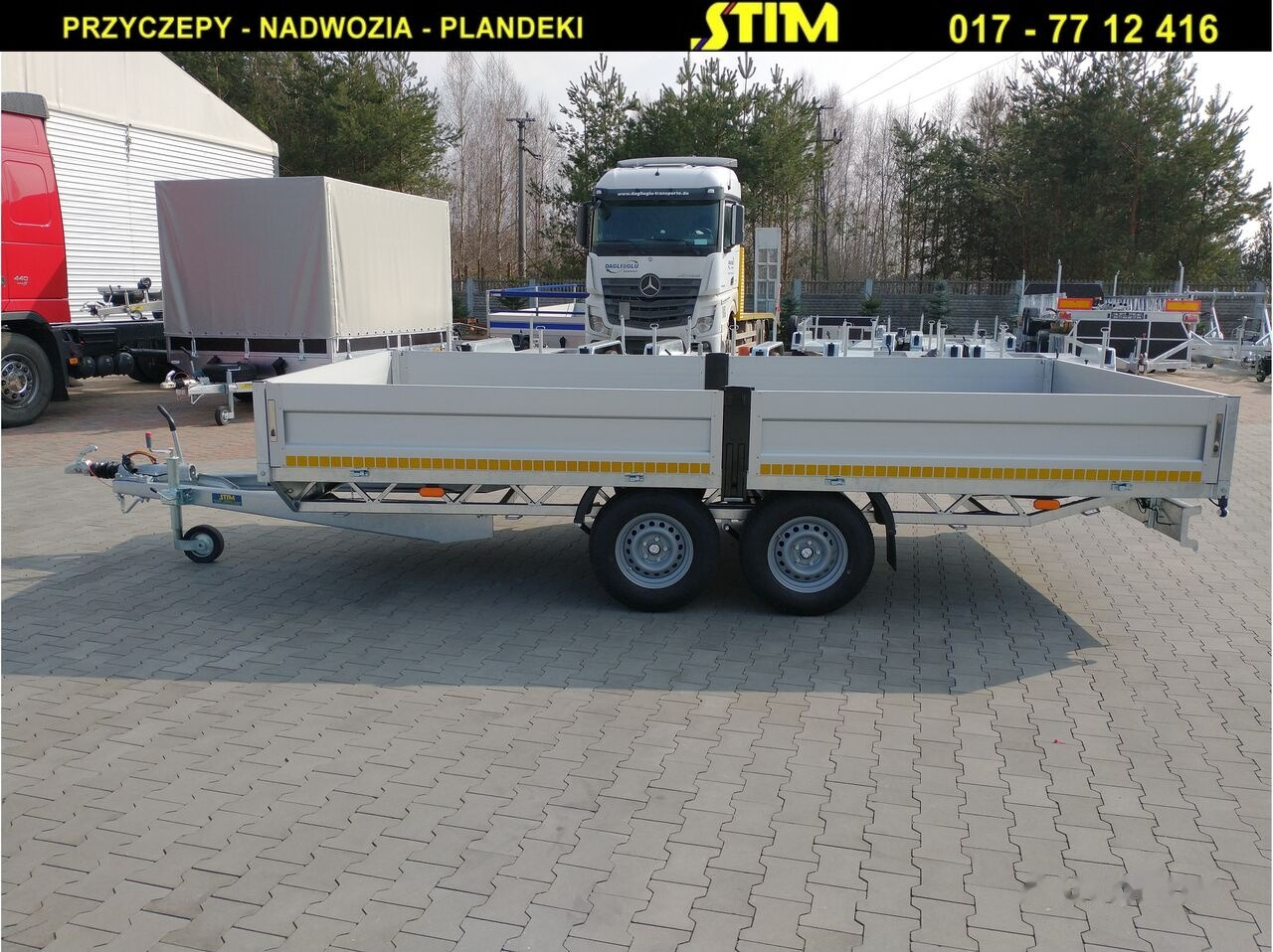 Stim S22 - Прицеп бортовой/ Платформа: фото 5 Stim S22 - Прицеп бортовой/ Платформа: фото 5