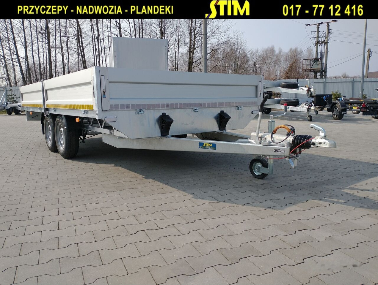 Новый Прицеп бортовой/ Платформа Stim S22: фото 8 Новый Прицеп бортовой/ Платформа Stim S22: фото 8
