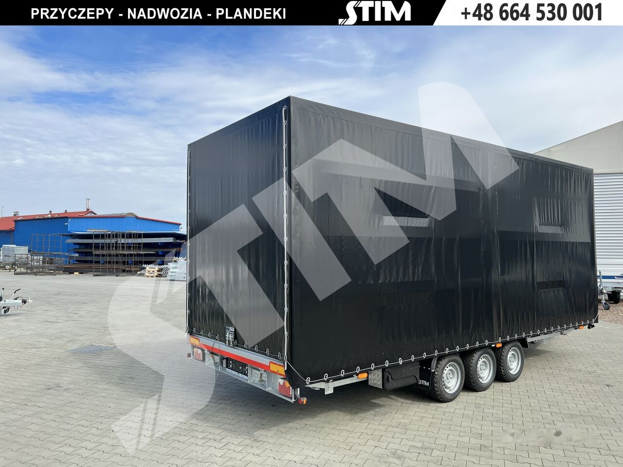 Stim S23/FR-1/35-6223 - Тентованный прицеп: фото 2 Stim S23/FR-1/35-6223 - Тентованный прицеп: фото 2
