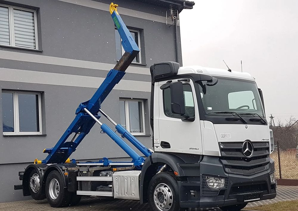 Крюковой мультилифт Mercedes-Benz ANTOS ACTROS HAKOWIEC 3 OSIE 6x2 KLIMA HAKOWIEC DO KONTENERÓW: фото 1