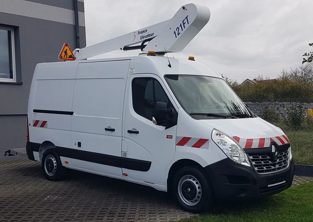 Renault MASTER L2H2 ZWYŻKA UDT PODNOŚNIK KOSZOWY FRANCE ELEVATEUR - Грузовик с подъемником: фото 1 Renault MASTER L2H2 ZWYŻKA UDT PODNOŚNIK KOSZOWY FRANCE ELEVATEUR - Грузовик с подъемником: фото 1