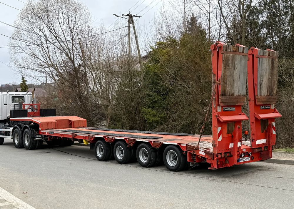 Goldhofer Naczepa Niskopodłogowa Goldhofer * 4 Osie * Bardzo Dobry Stan *Niskopodwozie - Низкорамный полуприцеп: фото 1 Goldhofer Naczepa Niskopodłogowa Goldhofer * 4 Osie * Bardzo Dobry Stan *Niskopodwozie - Низкорамный полуприцеп: фото 1