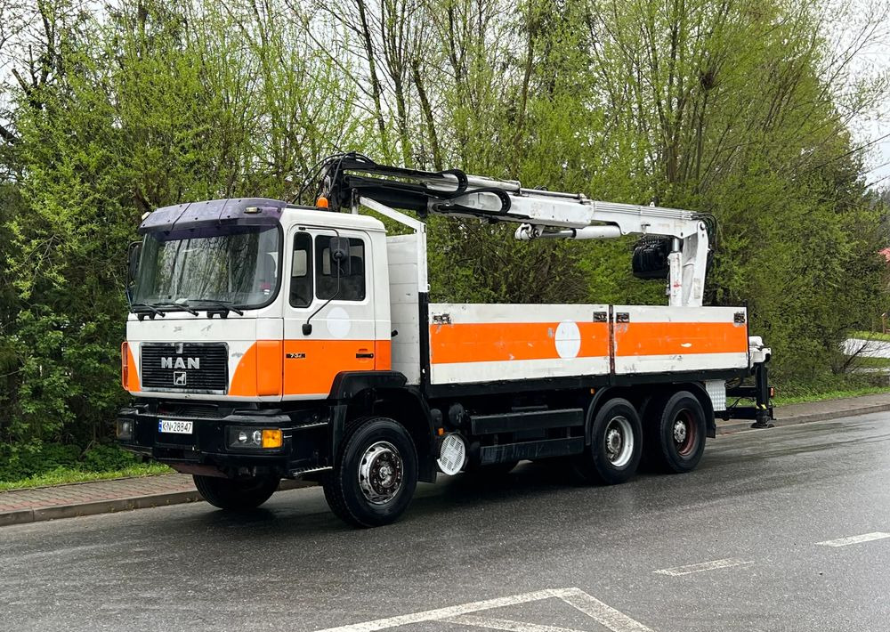 MAN * 27-322 MAN 6x4 * HDS ATLAS 140 * - Грузовик бортовой/ Платформа, Автоманипулятор: фото 1 MAN * 27-322 MAN 6x4 * HDS ATLAS 140 * - Грузовик бортовой/ Платформа, Автоманипулятор: фото 1