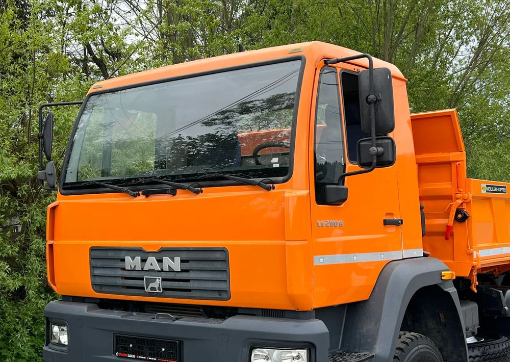 Самосвал MAN * LE 280 B * MAN * 4x4 * Kiper Wywrotka x3 * Meiller * Sprowadzony * Stan Perfekcyjny *: фото 16