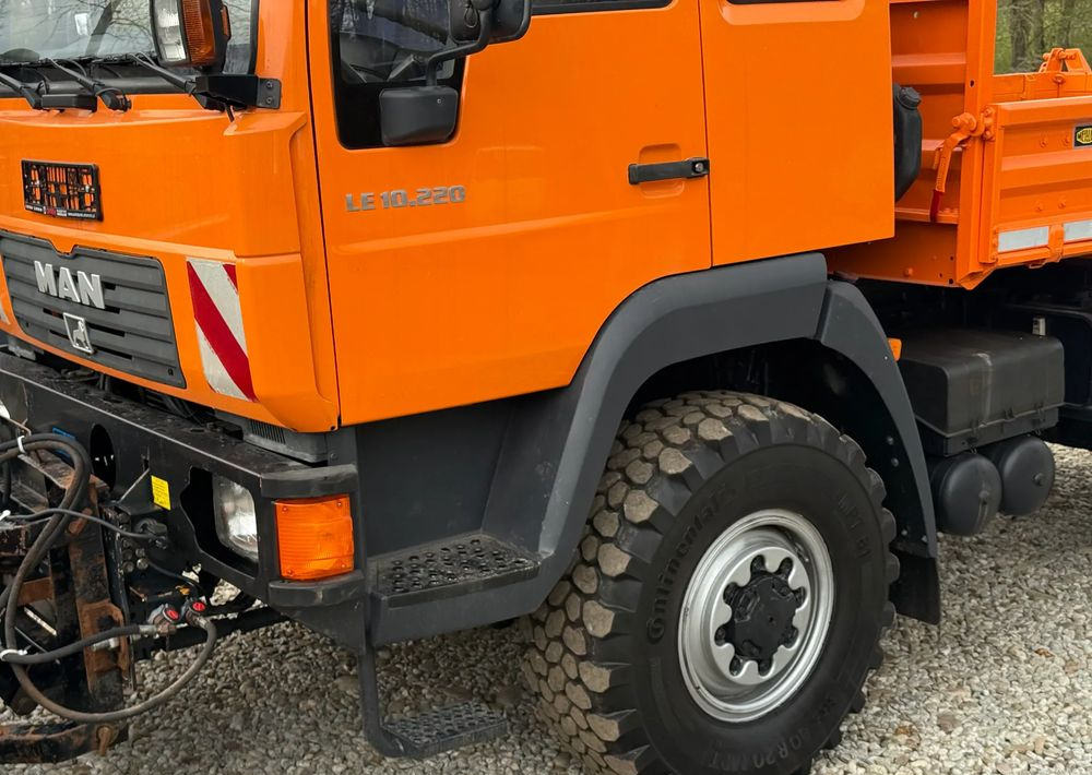 MAN * MAN 10-220 * Pług * Kiper Wywrotka Meiller * 4x4 * Zimowe Utrzymanie * Unimog * - Самосвал: фото 4 MAN * MAN 10-220 * Pług * Kiper Wywrotka Meiller * 4x4 * Zimowe Utrzymanie * Unimog * - Самосвал: фото 4