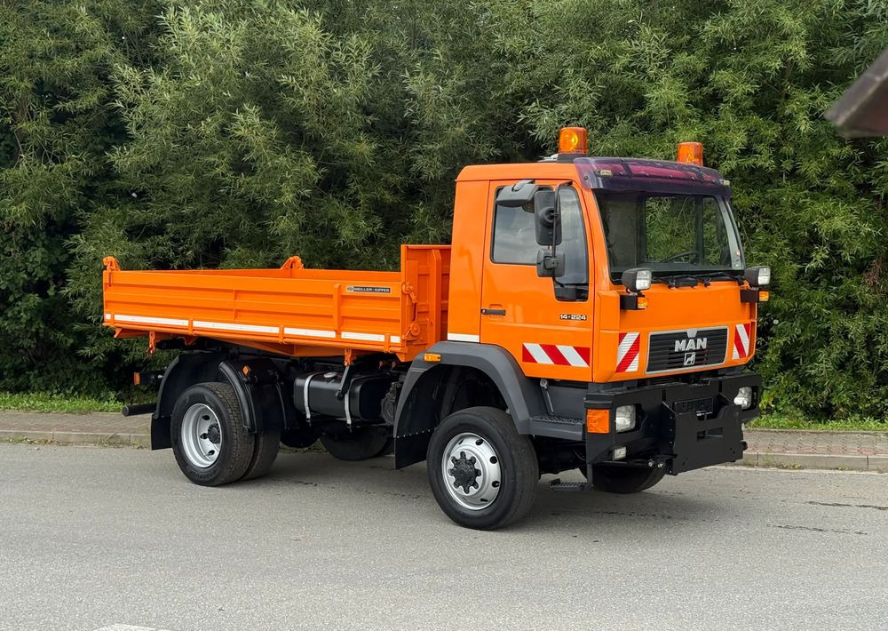 MAN * MAN 14-220 * Kiper Wywrotka Meiller * 4x4 * Zimowe Utrzymanie * Unimog * - Самосвал: фото 2 MAN * MAN 14-220 * Kiper Wywrotka Meiller * 4x4 * Zimowe Utrzymanie * Unimog * - Самосвал: фото 2