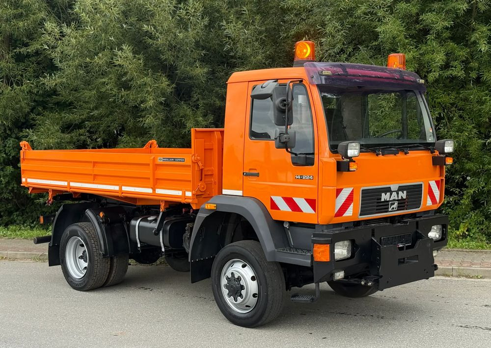 MAN * MAN 14-220 * Kiper Wywrotka Meiller * 4x4 * Zimowe Utrzymanie * Unimog * - Самосвал: фото 3 MAN * MAN 14-220 * Kiper Wywrotka Meiller * 4x4 * Zimowe Utrzymanie * Unimog * - Самосвал: фото 3