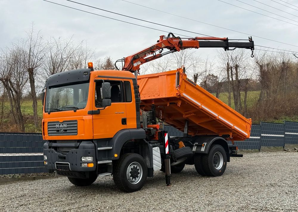 MAN * MAN 18 480 * KIPER WYWROTKA * 4x4 * HDS ATLAS 85* STAN BARDZO DOBRY * Sprowadzony - Самосвал: фото 1 MAN * MAN 18 480 * KIPER WYWROTKA * 4x4 * HDS ATLAS 85* STAN BARDZO DOBRY * Sprowadzony - Самосвал: фото 1