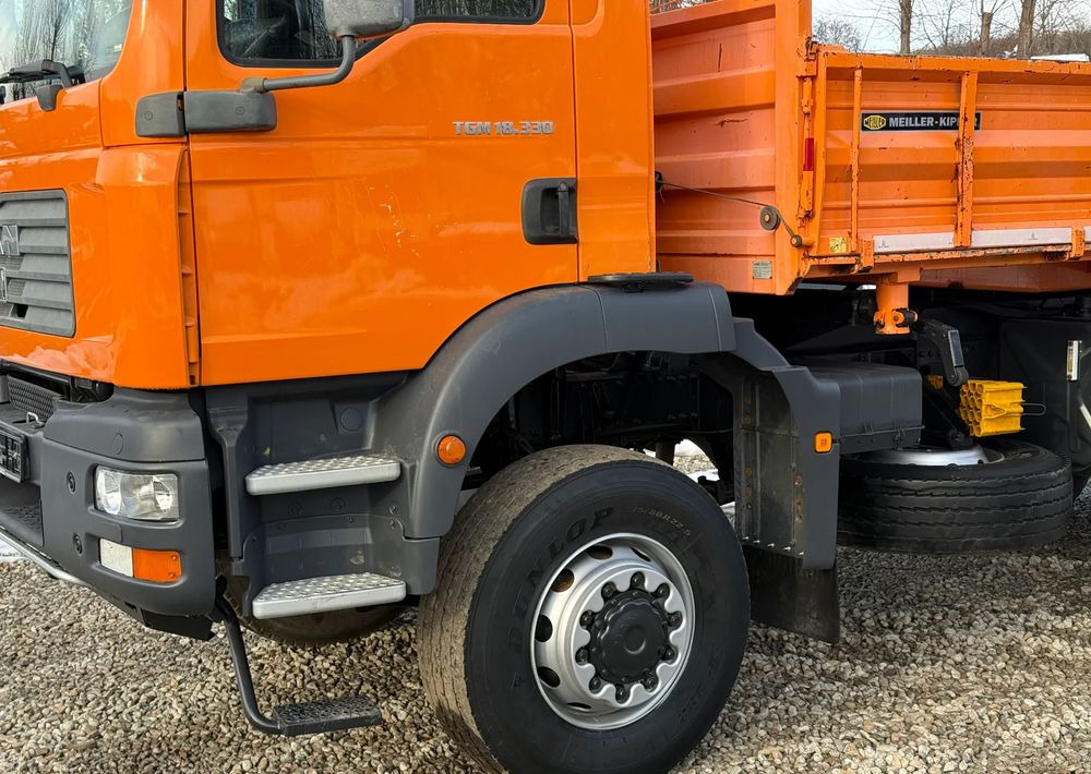 MAN * TGM 18-330 MAN 4x4 HDS Hiab 122 * Kiper Wywrotka * Bardzo Dobry Stan - Самосвал: фото 5 MAN * TGM 18-330 MAN 4x4 HDS Hiab 122 * Kiper Wywrotka * Bardzo Dobry Stan - Самосвал: фото 5