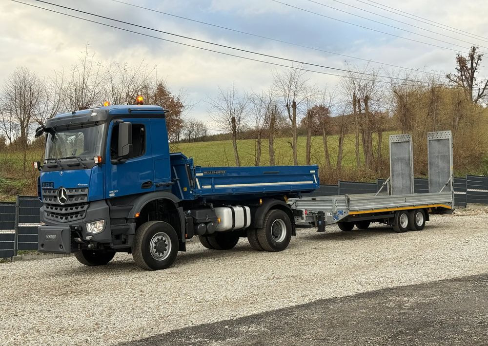 Mercedes-Benz * Arocs * 4X4 * JAK NOWY * Wywrotka Kiper Meiller+ Przyczepa * Zestaw Sprowadzony * 80.700 km Oryginalnie * Mercedes - Самосвал: фото 2 Mercedes-Benz * Arocs * 4X4 * JAK NOWY * Wywrotka Kiper Meiller+ Przyczepa * Zestaw Sprowadzony * 80.700 km Oryginalnie * Mercedes - Самосвал: фото 2