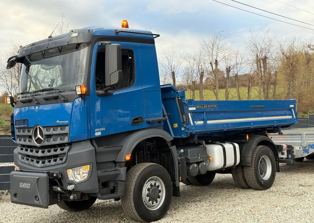 Mercedes-Benz * Arocs * 4X4 * JAK NOWY * Wywrotka Kiper Meiller+ Przyczepa * Zestaw Sprowadzony * 80.700 km Oryginalnie * Mercedes - Самосвал: фото 3 Mercedes-Benz * Arocs * 4X4 * JAK NOWY * Wywrotka Kiper Meiller+ Przyczepa * Zestaw Sprowadzony * 80.700 km Oryginalnie * Mercedes - Самосвал: фото 3