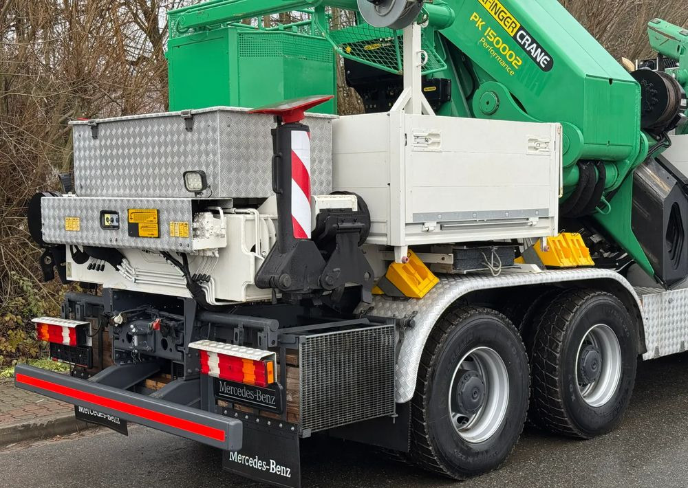 Грузовик бортовой/ Платформа, Автоманипулятор Mercedes-Benz * Mercedes 8x6 Actros 4144 * HDS Palfinger 150002 + FLY JIB PJ 170 * Dźwig * 40 TON * Wyciągarka * 35 Metrów * Kosz *: фото 17 Грузовик бортовой/ Платформа, Автоманипулятор Mercedes-Benz * Mercedes 8x6 Actros 4144 * HDS Palfinger 150002 + FLY JIB PJ 170 * Dźwig * 40 TON * Wyciągarka * 35 Metrów * Kosz *: фото 17