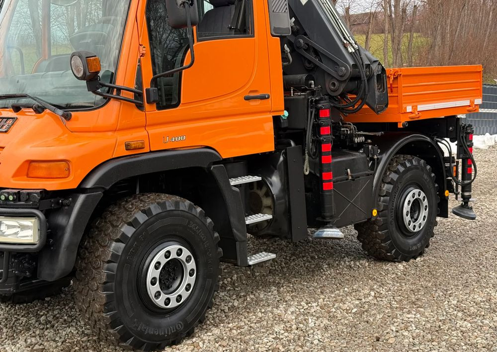 Mercedes-Benz * Mercedes Unimog U 400 * HDS HIAB 166 * Specjalny * Energetyka * Kosz do HDS * Stan Idealny - Грузовик бортовой/ Платформа, Автоманипулятор: фото 5 Mercedes-Benz * Mercedes Unimog U 400 * HDS HIAB 166 * Specjalny * Energetyka * Kosz do HDS * Stan Idealny - Грузовик бортовой/ Платформа, Автоманипулятор: фото 5