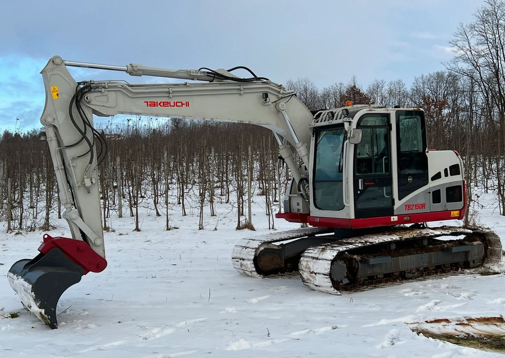 Takeuchi * Koparka Gąsienicowa * TAKEUCHI TB2150R 5100 MTH * Sprowadzona * Bardzo Dobry Stan - Гусеничный экскаватор: фото 1 Takeuchi * Koparka Gąsienicowa * TAKEUCHI TB2150R 5100 MTH * Sprowadzona * Bardzo Dobry Stan - Гусеничный экскаватор: фото 1