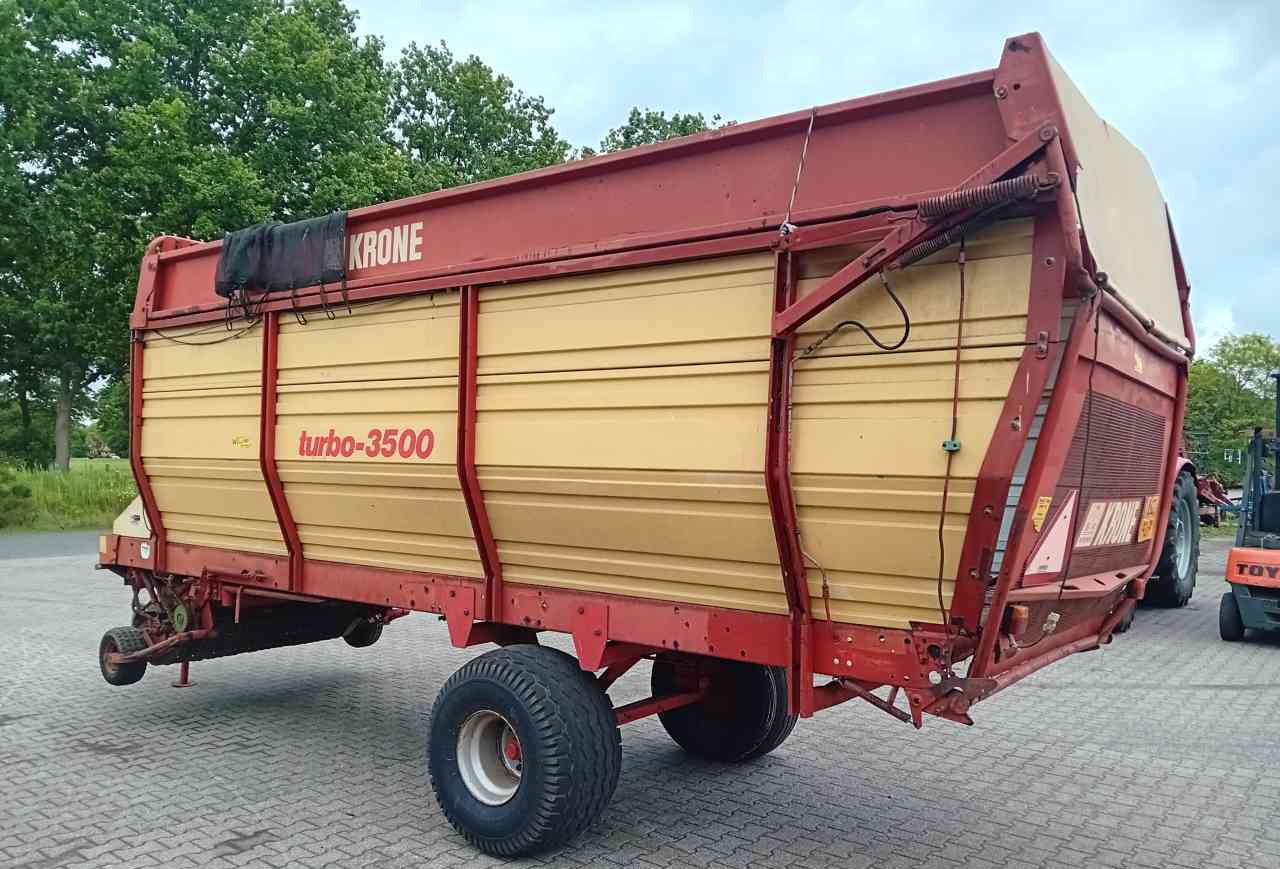 Krone Turbo 3500 enkelas - Самозагружающийся прицеп: фото 3 Krone Turbo 3500 enkelas - Самозагружающийся прицеп: фото 3