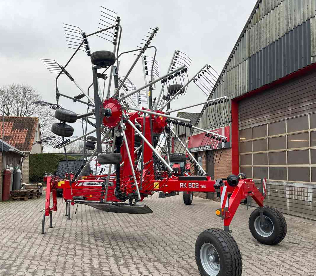 Massey Ferguson RK 802 TRC weidebouwmachines Fella Hark Rake Zwiller - Сеноворошилка: фото 4 Massey Ferguson RK 802 TRC weidebouwmachines Fella Hark Rake Zwiller - Сеноворошилка: фото 4