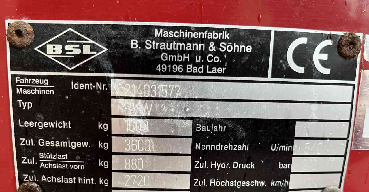 Strautmann BVW Blokkenwagen doseerwagen voermachines - Техника для силоса: фото 5 Strautmann BVW Blokkenwagen doseerwagen voermachines - Техника для силоса: фото 5