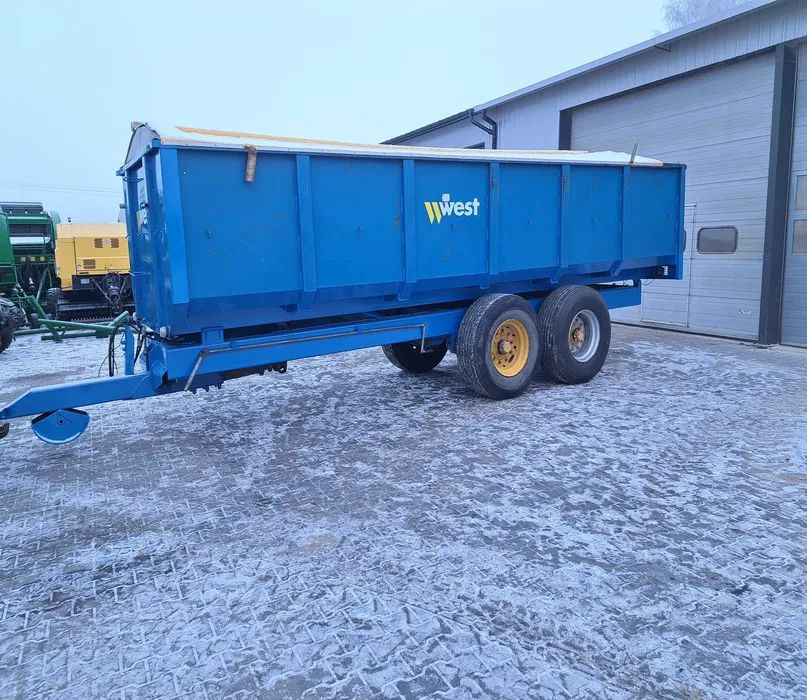 Przyczepa skorupowa WEST 14 ton - Сельскохозяйственный прицеп: фото 1 Przyczepa skorupowa WEST 14 ton - Сельскохозяйственный прицеп: фото 1