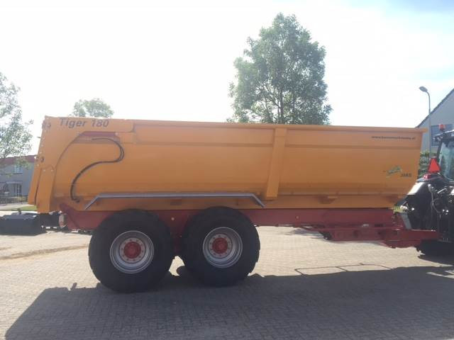Новый Сельскохозяйственный прицеп-самосвал Jako Tiger 180 Landbouwkipper, Kiepwagen: фото 6