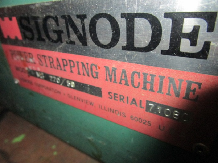 BANDEROLIERMASCHINE SIGNODE MS 220/50 - Упаковочное оборудование: фото 3 BANDEROLIERMASCHINE SIGNODE MS 220/50 - Упаковочное оборудование: фото 3