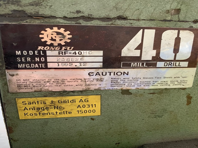 STÄNDERBOHRMASCHINE RF-40HC - Печатное оборудование: фото 4 STÄNDERBOHRMASCHINE RF-40HC - Печатное оборудование: фото 4