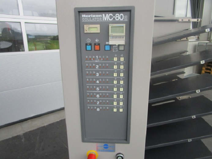 ZUSAMMENTRAGTURM HORIZON MC-80a MIT KOMPRESSOR - Печатное оборудование: фото 5 ZUSAMMENTRAGTURM HORIZON MC-80a MIT KOMPRESSOR - Печатное оборудование: фото 5