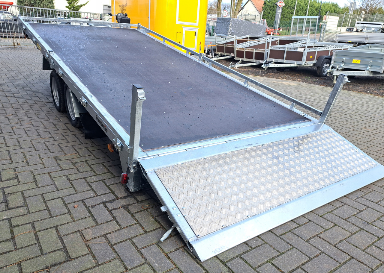 PRZYCZEPA PLATFORMA 408 CM, UCHYŁOWA Z WCIĄGARKĄ, DMC 3500 KG / PLATFORM TRAILER 408 CM, TIPPING WITH WINCH, DMC 3500 KG - Прицеп бортовой/ Платформа: фото 4 PRZYCZEPA PLATFORMA 408 CM, UCHYŁOWA Z WCIĄGARKĄ, DMC 3500 KG / PLATFORM TRAILER 408 CM, TIPPING WITH WINCH, DMC 3500 KG - Прицеп бортовой/ Платформа: фото 4