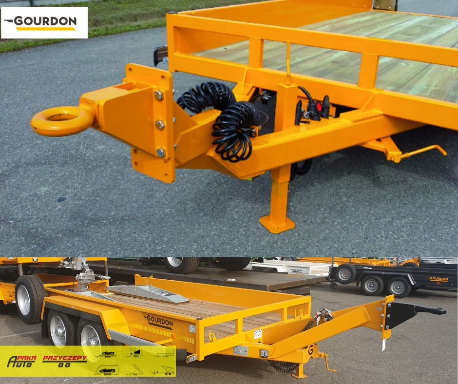 PRZYCZEPA PODKOPARKOWA MARKI GOURDON, DMC 6000 KG, 6T / GOURDON EXCAVATOR TRAILER, DMC 6000 KG, 6T - Прицеп для спецтехники: фото 4 PRZYCZEPA PODKOPARKOWA MARKI GOURDON, DMC 6000 KG, 6T / GOURDON EXCAVATOR TRAILER, DMC 6000 KG, 6T - Прицеп для спецтехники: фото 4