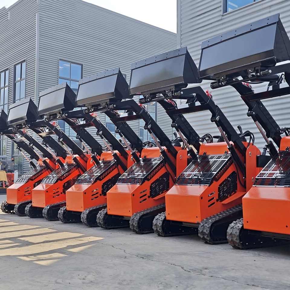 LEZUM Free Shipping Mini Skid Steer Loader Compact Track Electric/Diesel Chinese Mini Skid Steer Loader For Sale With Mini Skid Steer Attachments 4 In 1 Bucket - Мини-погрузчик с бортовым поворотом: фото 4 LEZUM Free Shipping Mini Skid Steer Loader Compact Track Electric/Diesel Chinese Mini Skid Steer Loader For Sale With Mini Skid Steer Attachments 4 In 1 Bucket - Мини-погрузчик с бортовым поворотом: фото 4