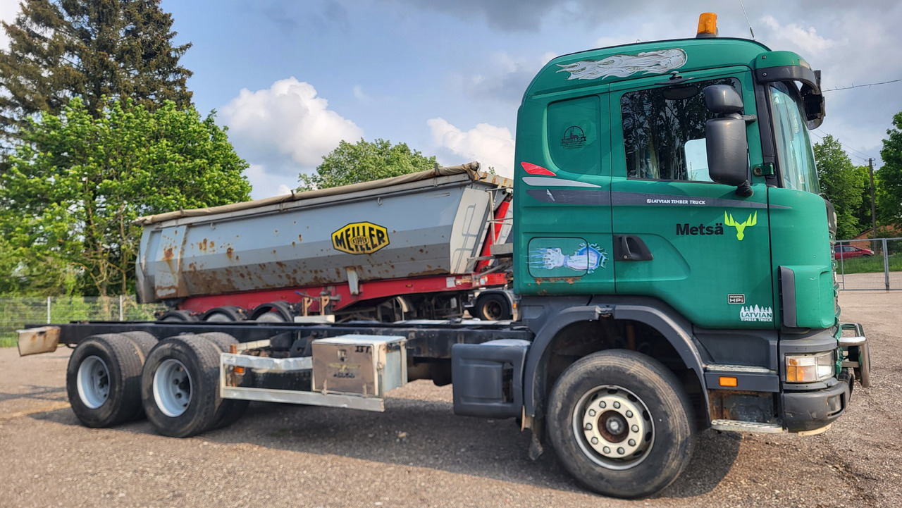 Грузовик-шасси SCANIA R124 420 6X4: фото 6 Грузовик-шасси SCANIA R124 420 6X4: фото 6