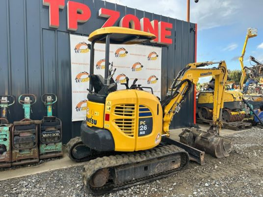 Komatsu PC26MR-3 à 19900€ HT - Мини-экскаватор: фото 5 Komatsu PC26MR-3 à 19900€ HT - Мини-экскаватор: фото 5
