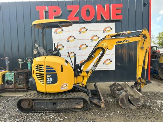 Komatsu PC26MR-3 à 19900€ HT - Мини-экскаватор: фото 1 Komatsu PC26MR-3 à 19900€ HT - Мини-экскаватор: фото 1