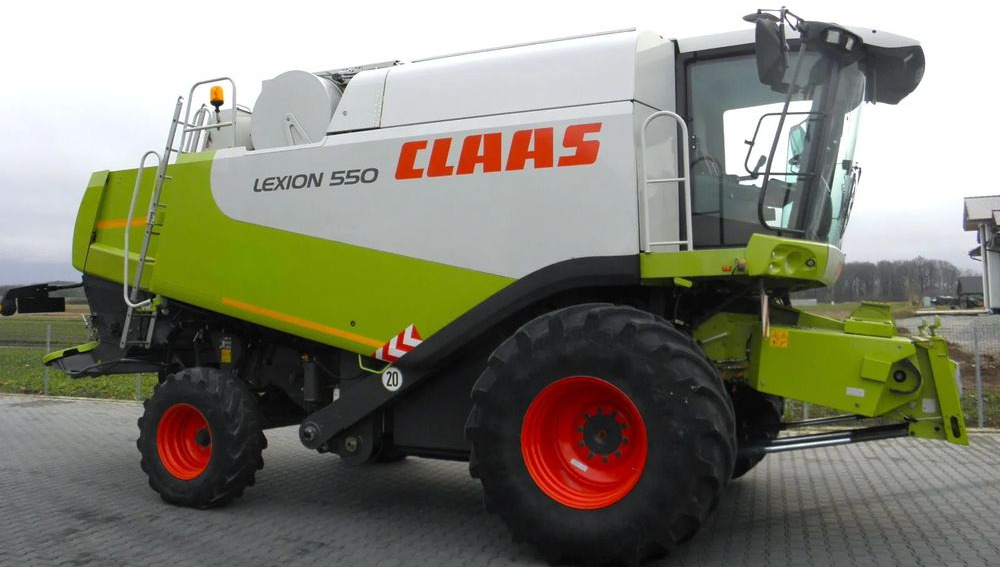Claas Lexion 550 heder 7,5 Vario, Najbogatsza Wersja, Nie Malowany, Stan Bardzo Dobry - Зерноуборочный комбайн: фото 2 Claas Lexion 550 heder 7,5 Vario, Najbogatsza Wersja, Nie Malowany, Stan Bardzo Dobry - Зерноуборочный комбайн: фото 2
