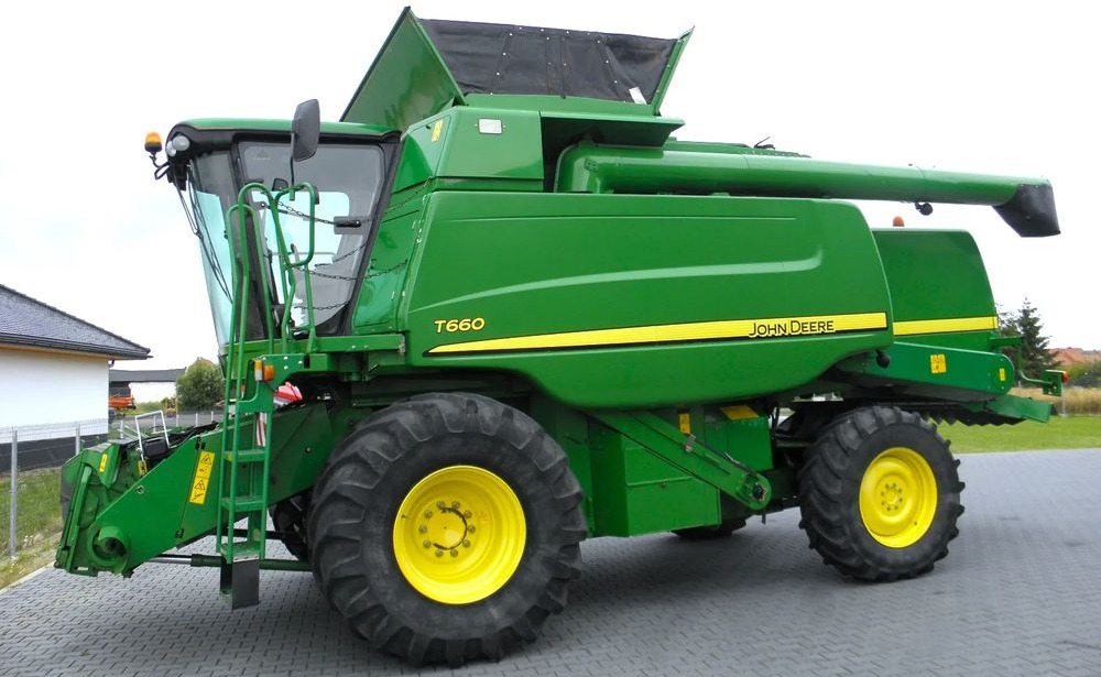 John Deere T660 2008 rok , Heder 6,7 m, Wilgotnosciomierz, Waga, Najbogatsza Wersja, Stan Idealny - Зерноуборочный комбайн: фото 1 John Deere T660 2008 rok , Heder 6,7 m, Wilgotnosciomierz, Waga, Najbogatsza Wersja, Stan Idealny - Зерноуборочный комбайн: фото 1