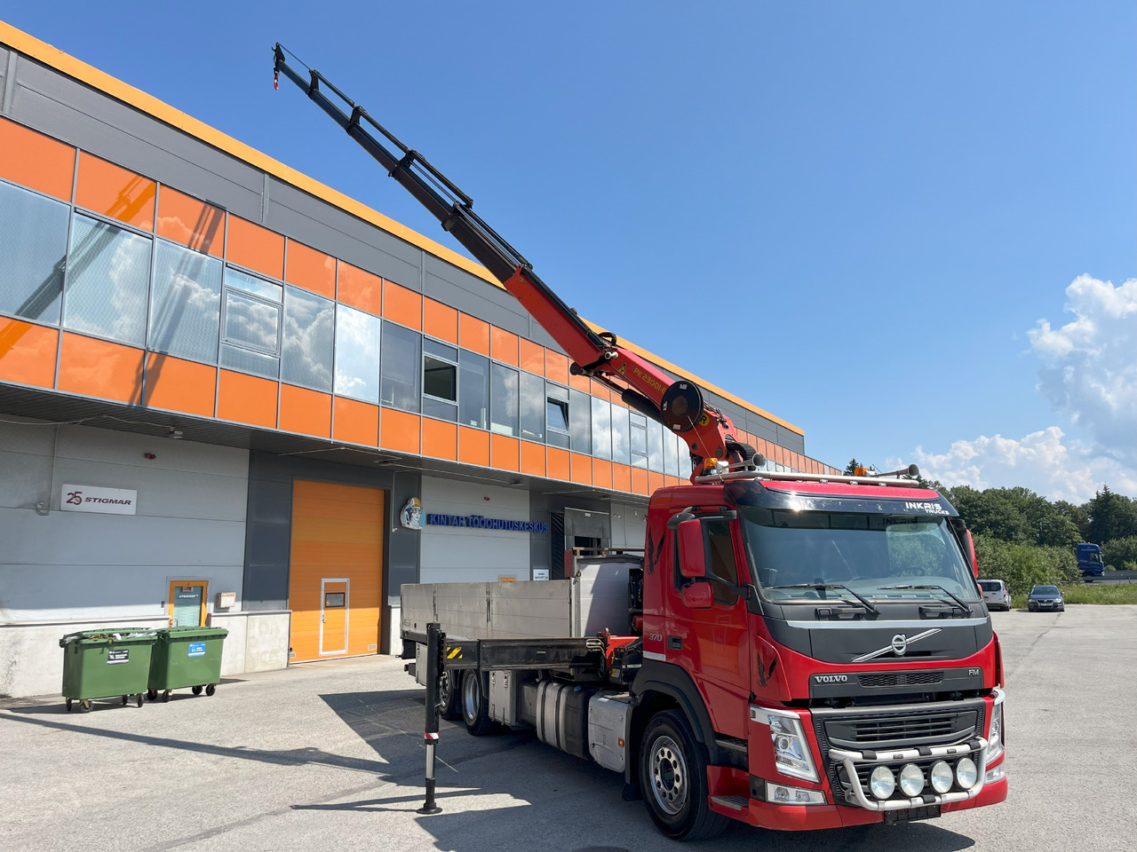 Автоманипулятор Volvo FM370 6X2 EURO6 + CRANE PALFINGER PK23001EH: фото 16