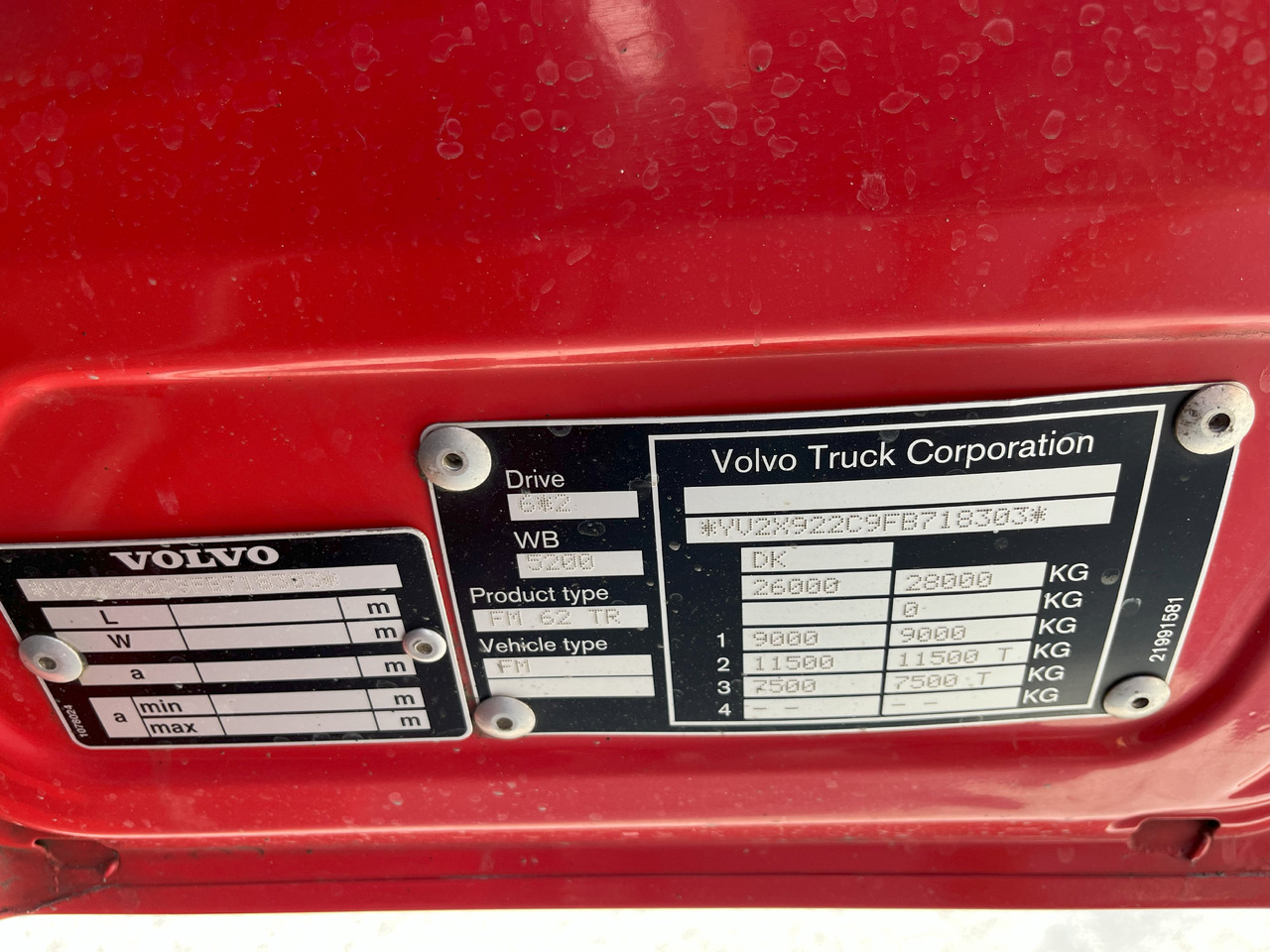 Автоманипулятор Volvo FM370 6X2 EURO6 + CRANE PALFINGER PK23001EH: фото 29