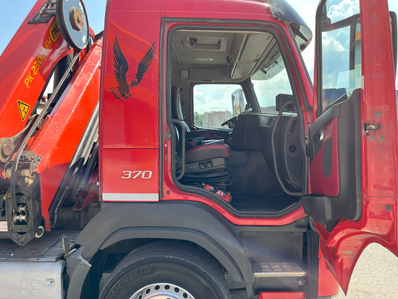 Автоманипулятор Volvo FM370 6X2 EURO6 + CRANE PALFINGER PK23001EH: фото 25