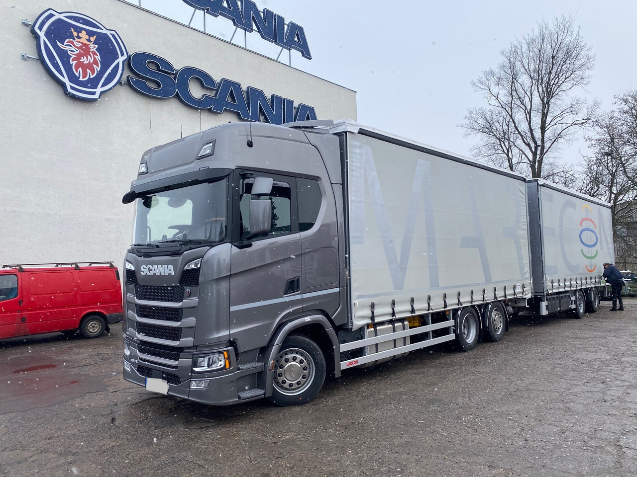 Scania S540 6x2LB - Кузов платформа: фото 1 Scania S540 6x2LB - Кузов платформа: фото 1