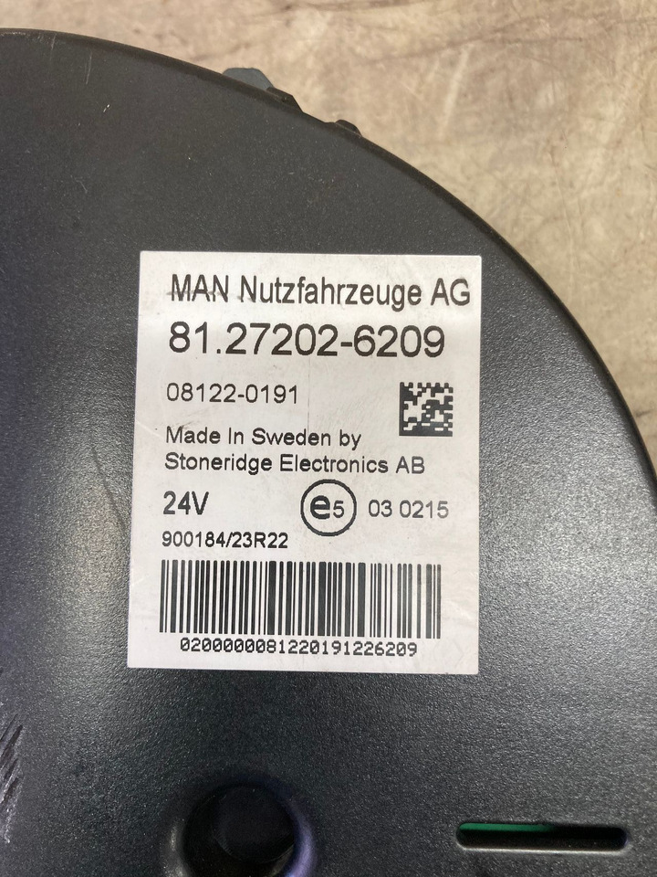 MAN MAN Lions City Kombiinstrument 81.272026209 81272026209 - Электрическая система для Автобусов: фото 2 MAN MAN Lions City Kombiinstrument 81.272026209 81272026209 - Электрическая система для Автобусов: фото 2